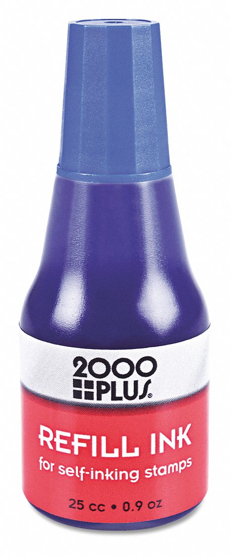 Ink, 2000PlusSelfInking, Blue
