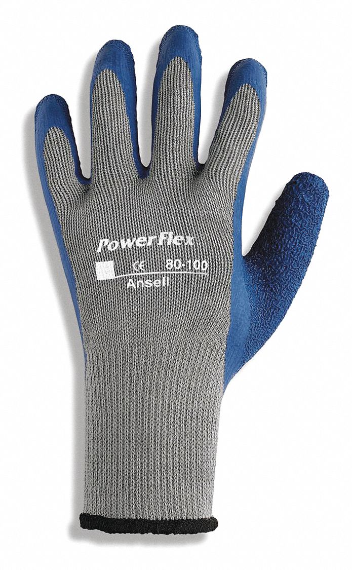 Gloves, Bl/Gr, 4JY14,