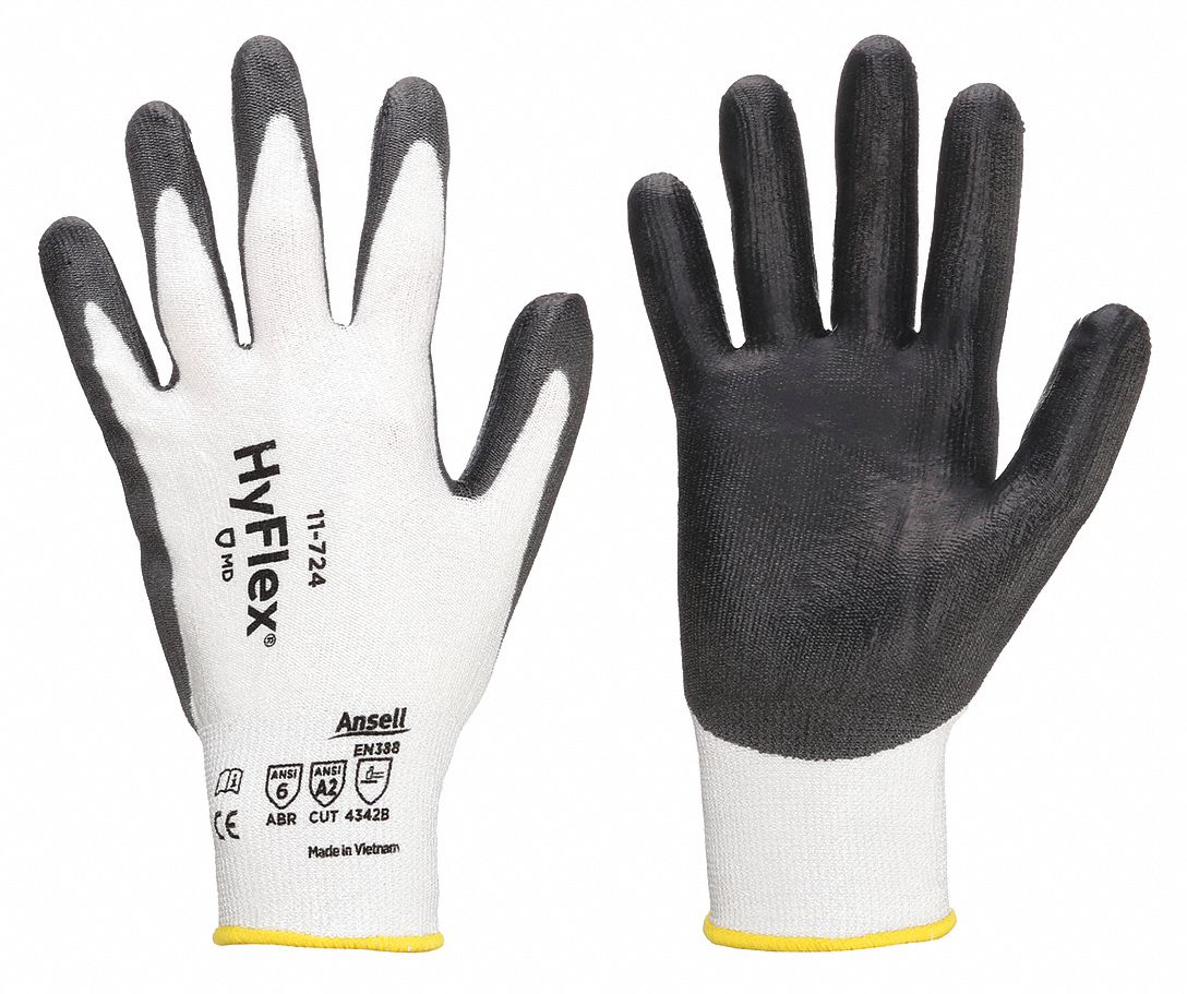 Glovs, Blk/W, 40LJ81,