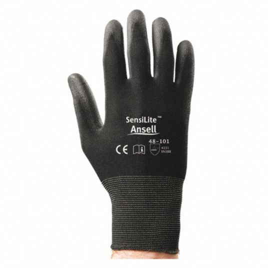 SAIL Active 4-Way Stretch Unisex Gloves Black (Size: XS)