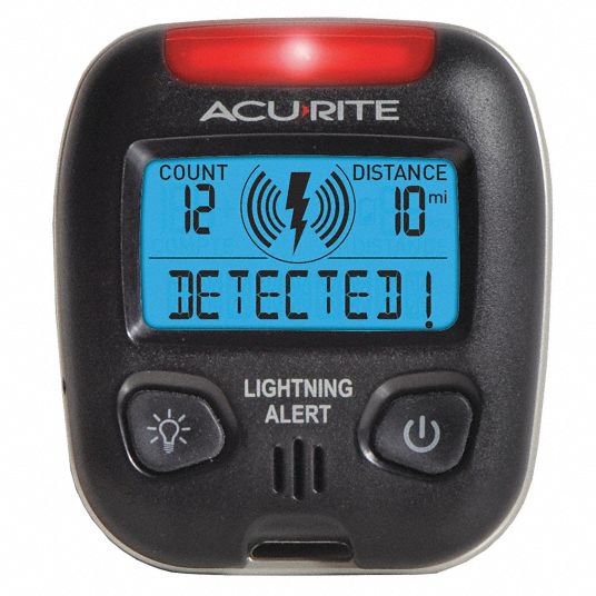ACURITE Lightning Detector, 0 to 25 mi - 53DR03|02020CA - Grainger