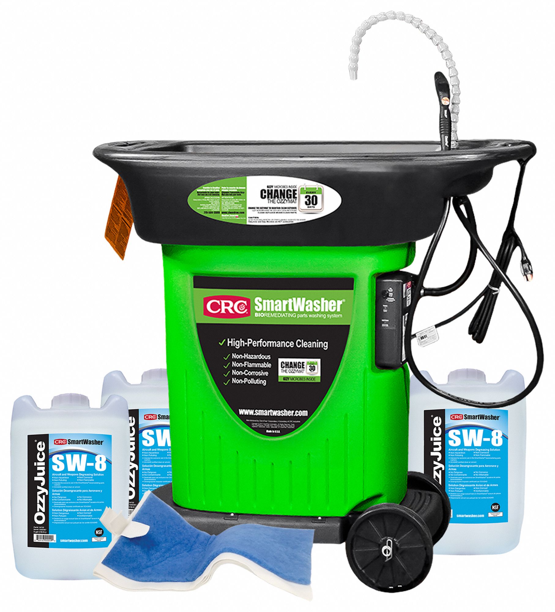 SMARTWASHER, For WaterBased (Microbial) Solution Base Type, Plastic