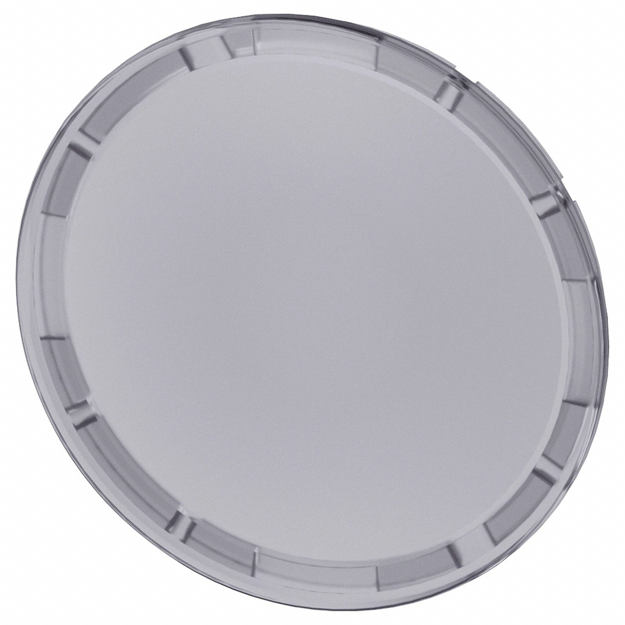 Push Button Head,  24mm,  Clear