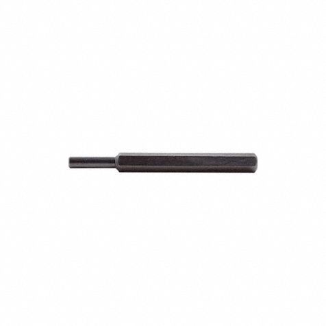 Threaded Mandrel, 1/4 In Dia, 4 In OAL