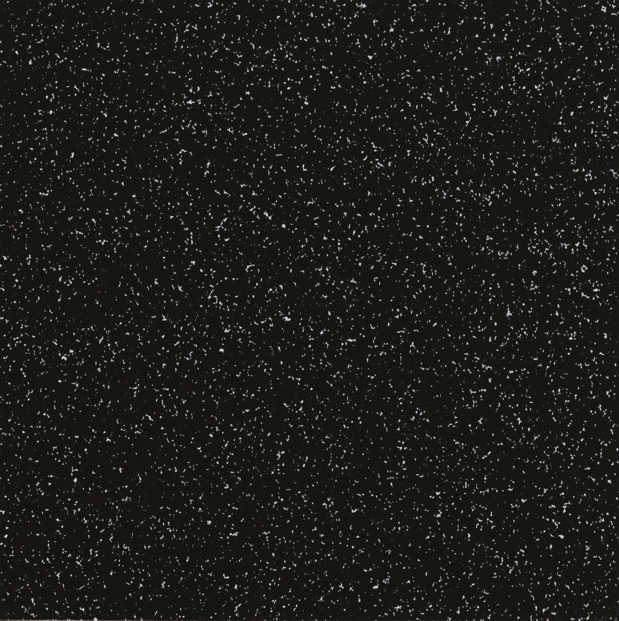 Vinyl Floor Tiles: Coal Black, Premium Excelon Stonetex, 12 in Tile Wd, Smooth