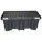 DRUM SPILL CONTAINMENT PALLET, FOR 2 DRUMS, 66 GALLON CAPACITY, BLACK