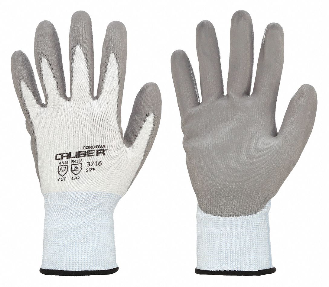 Resistant Gloves, Whte,