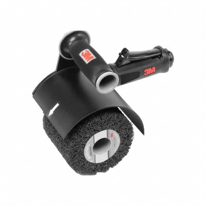 Air Finishing Sander: 4 in Max, 1 hp, 1, 048 lpm, 3/8 in NPT, 5/8 in Arbor, 5/8"-11, 3, 500 RPM