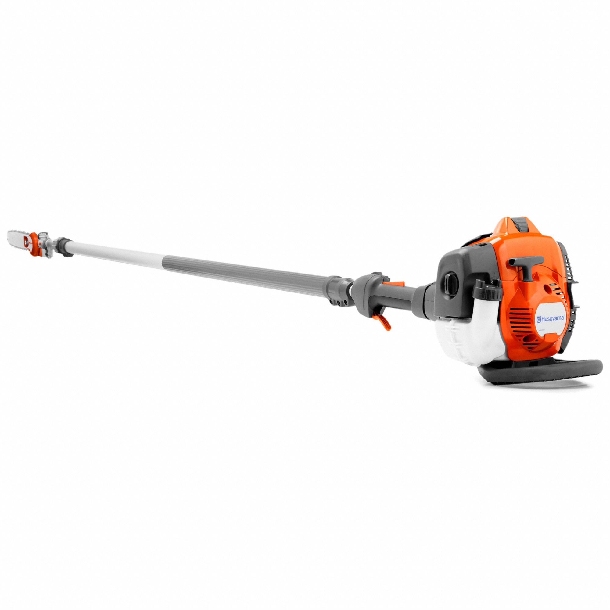 Gas Powered Pole Saw: 12 in Blade Lg, 7 ft to 13 3/16 ft Reach, Includes: Tool Only
