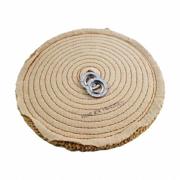 DICO: Sisal, Spiral Sewn, 8 in Dia, 1/2 in Thick