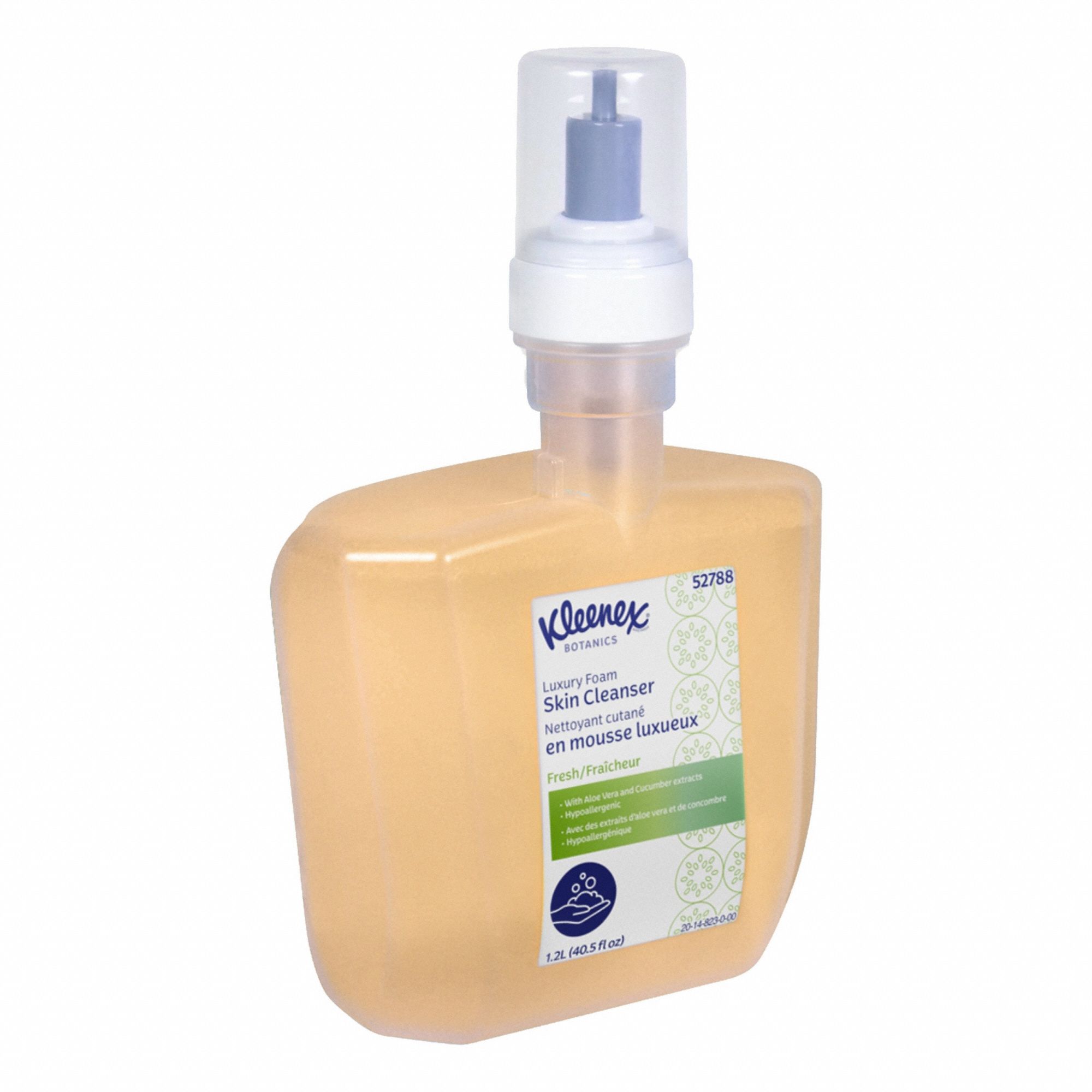 Luxury Foam Soap, Clear, 1.2 L, Cartridge