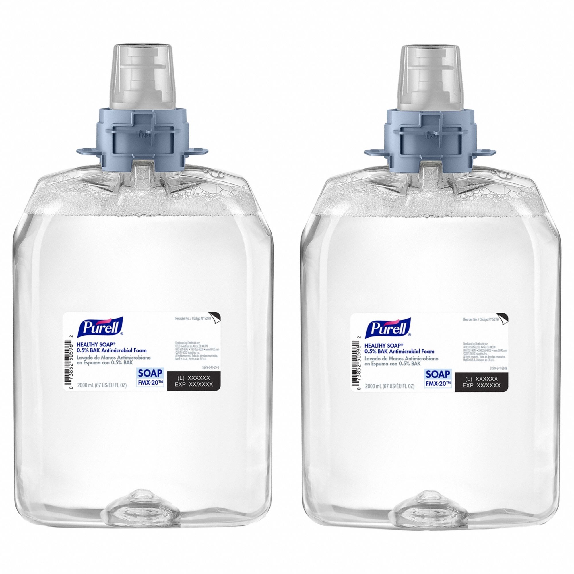 Hand Soap: Series FMX-20™, 2, 000 mL, Foam, Light, Mfr. Dispenser Part # 5230-06/5234-06, 2 PK