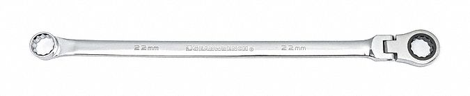 Double Box Ratcheting Wrench, GearBox, XL Flex, 22mm