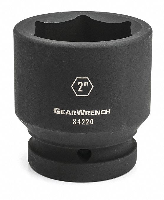 Impact Socket 1 Drive 6 pt. 2-13/16