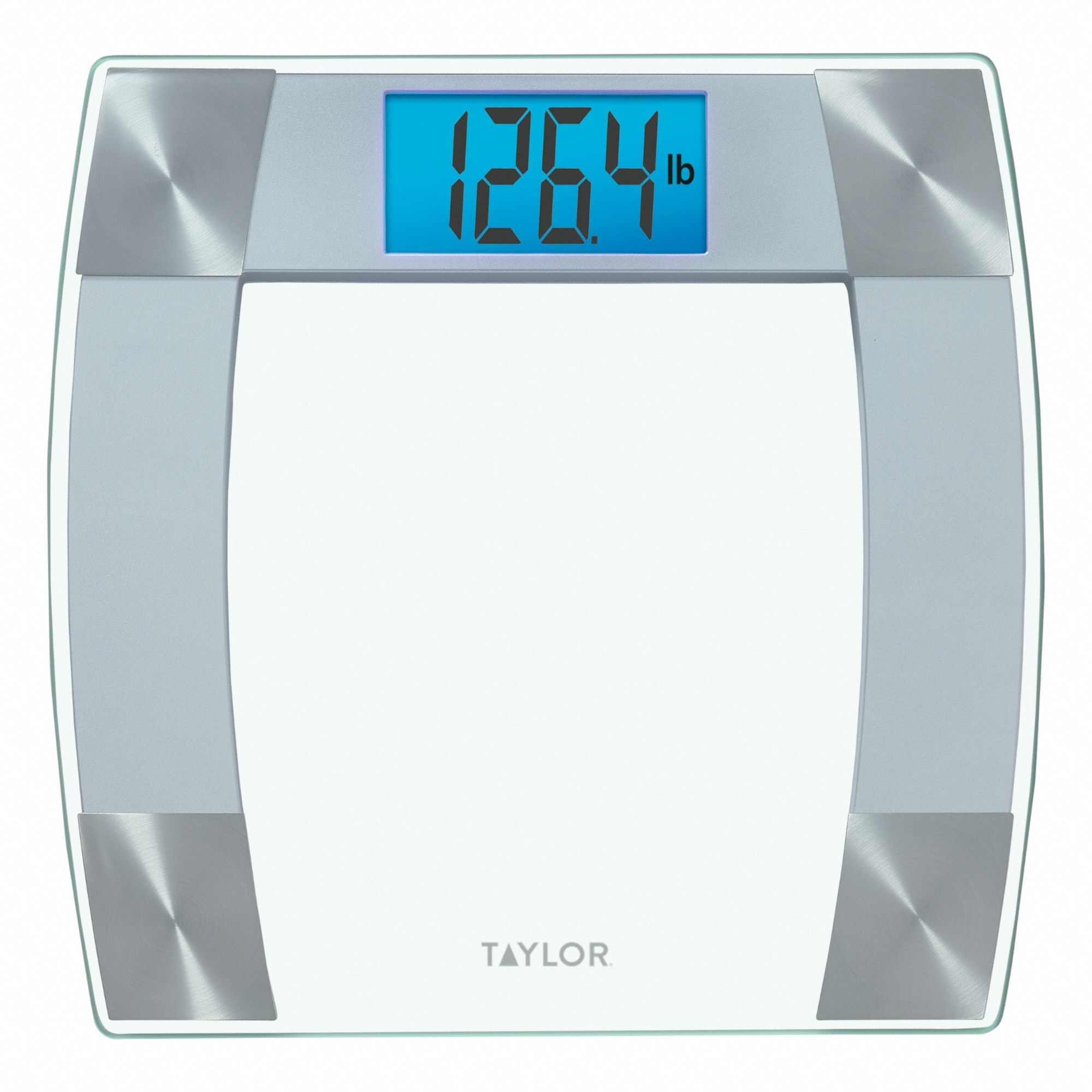 Bath Scale: Digital, 226.7 kg/500 lb, kg/lb, 12 1/5 in Weighing Surface Wd
