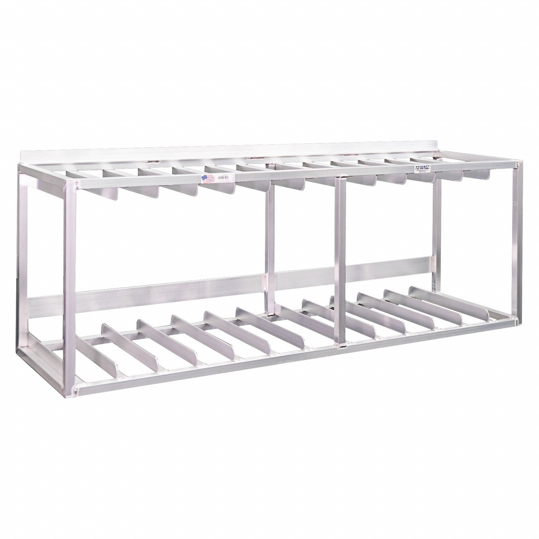 NEW AGE INDUSTRIAL, 61 1/2 in Overall Wd, 22 1/2 in Overall Ht, Dish ...