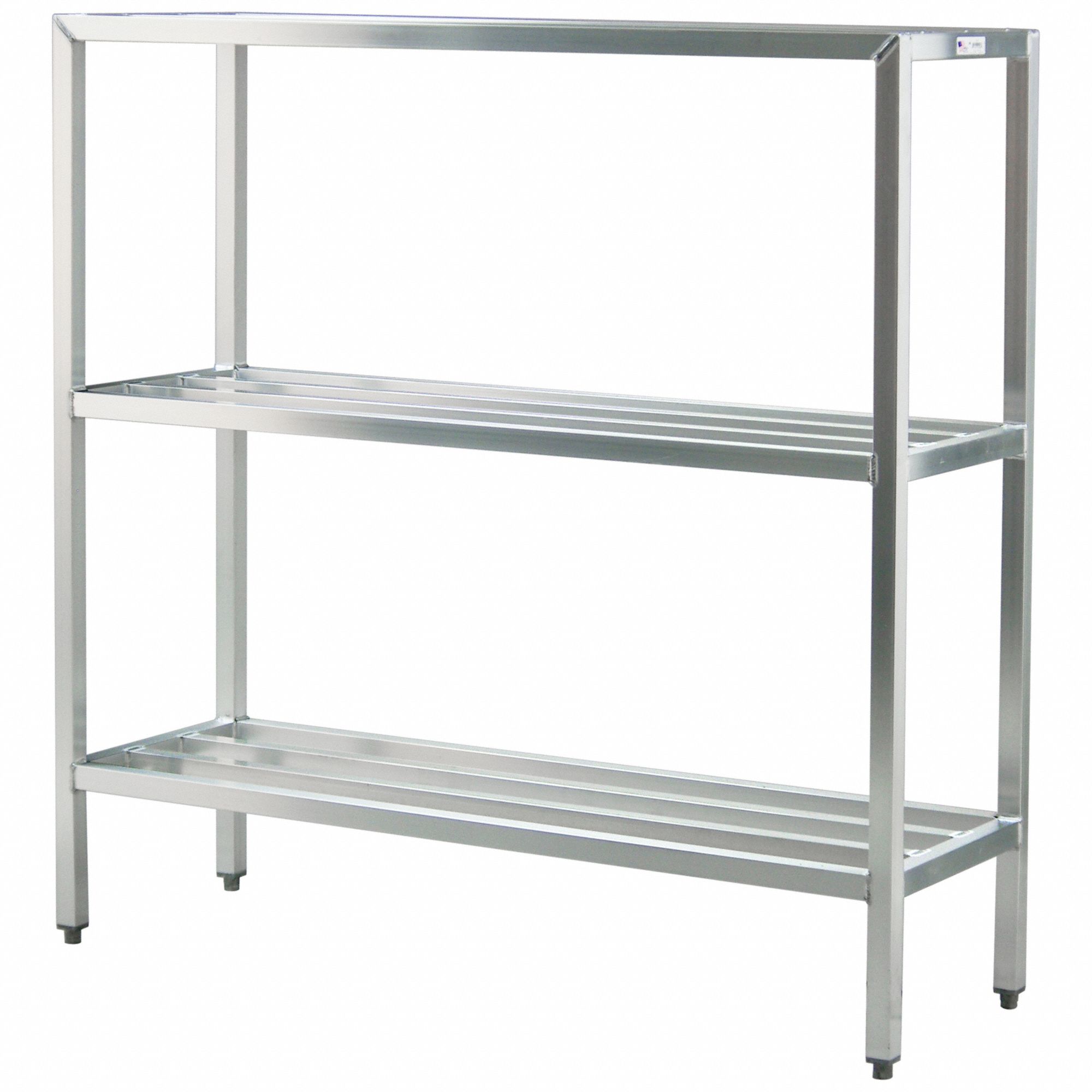 All-Welded Aluminum Shelving, 48x20