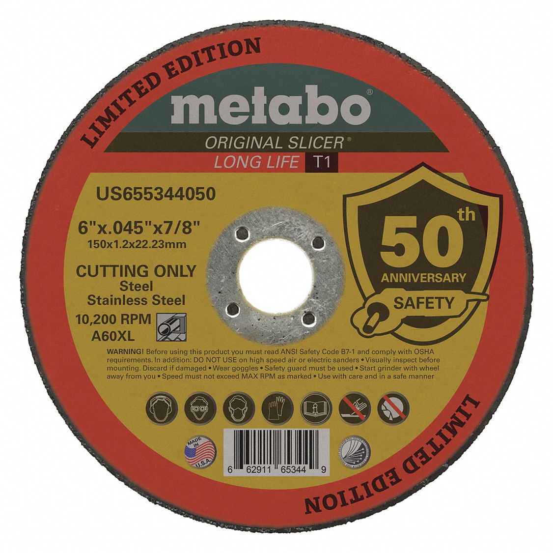 metabo cut off wheels