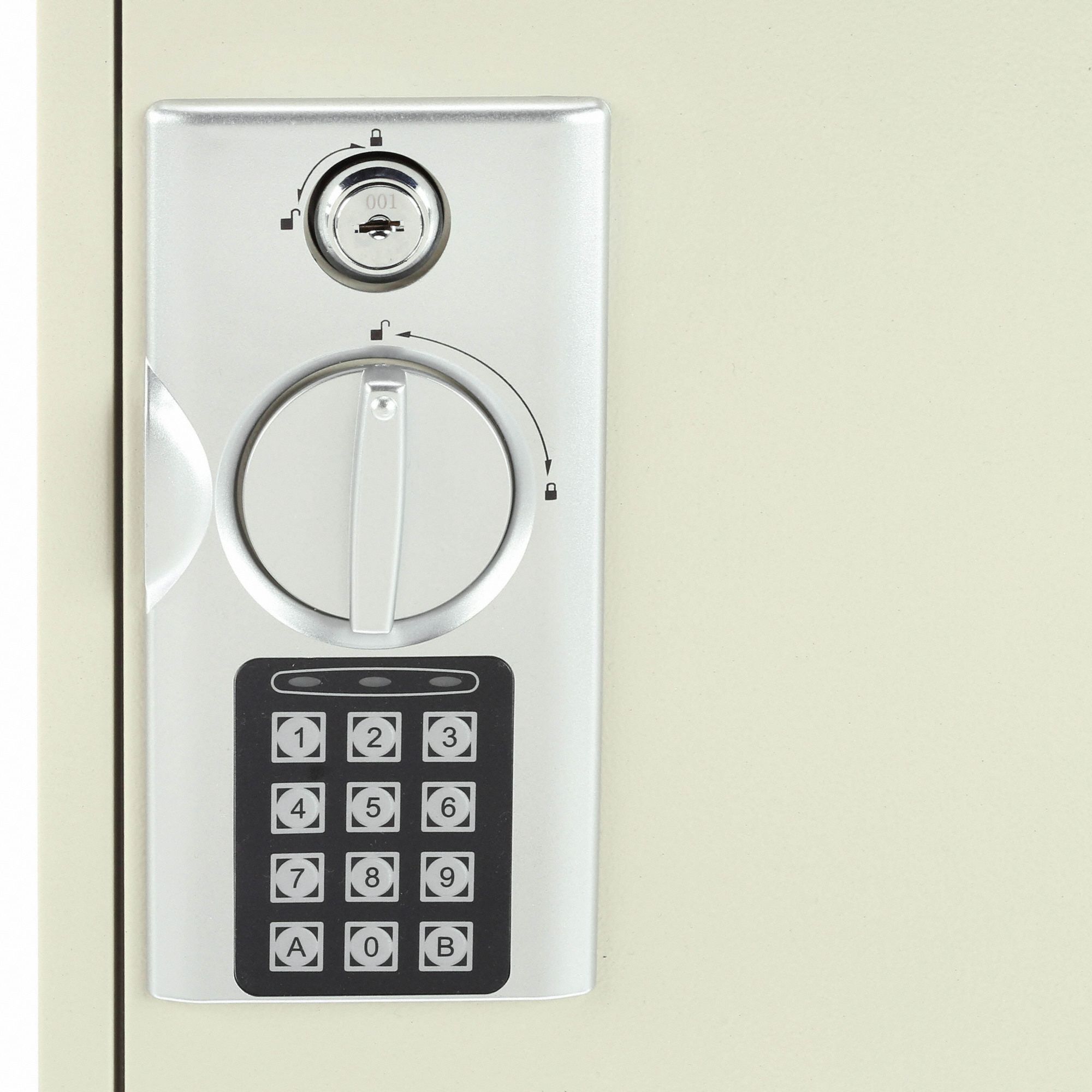 GRAINGER APPROVED Key Digital Lock, 110 Keys 52AU0152AU01