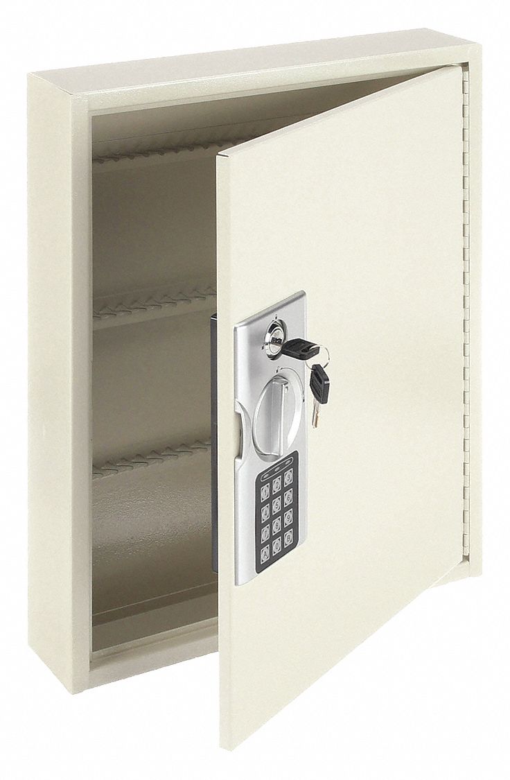 GRAINGER APPROVED Key Cabinet Digital Lock: Electronic Key Box, 110 Key  Capacity (Units)