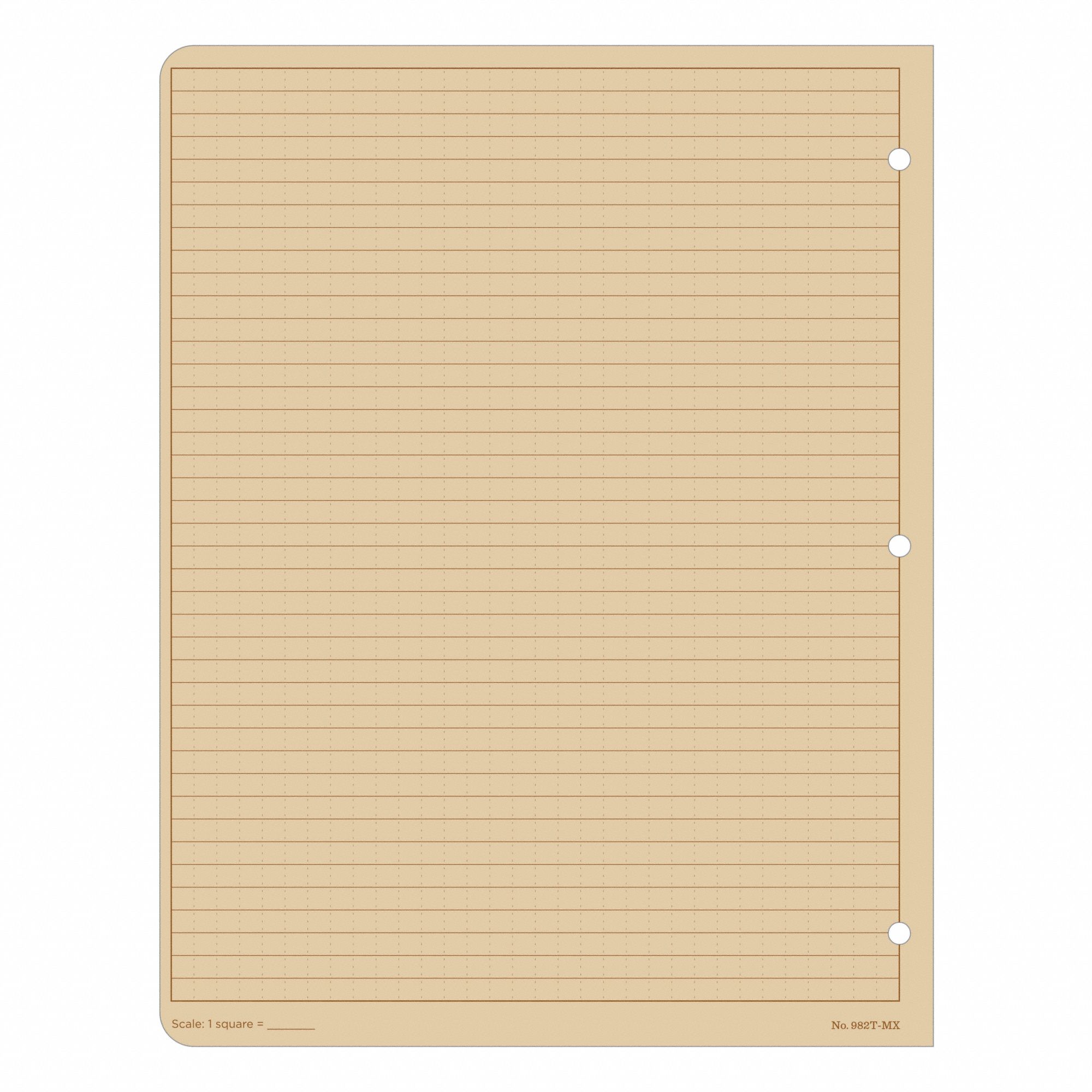 RITE IN THE RAIN Looseleaf Paper 32 lb Paper Wt, 0 Recycled Content