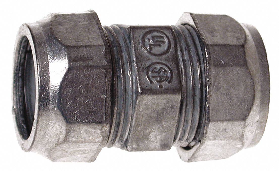 RACO Compression Coupling, For Conduit Type EMT, Conduit Trade Size 1 1