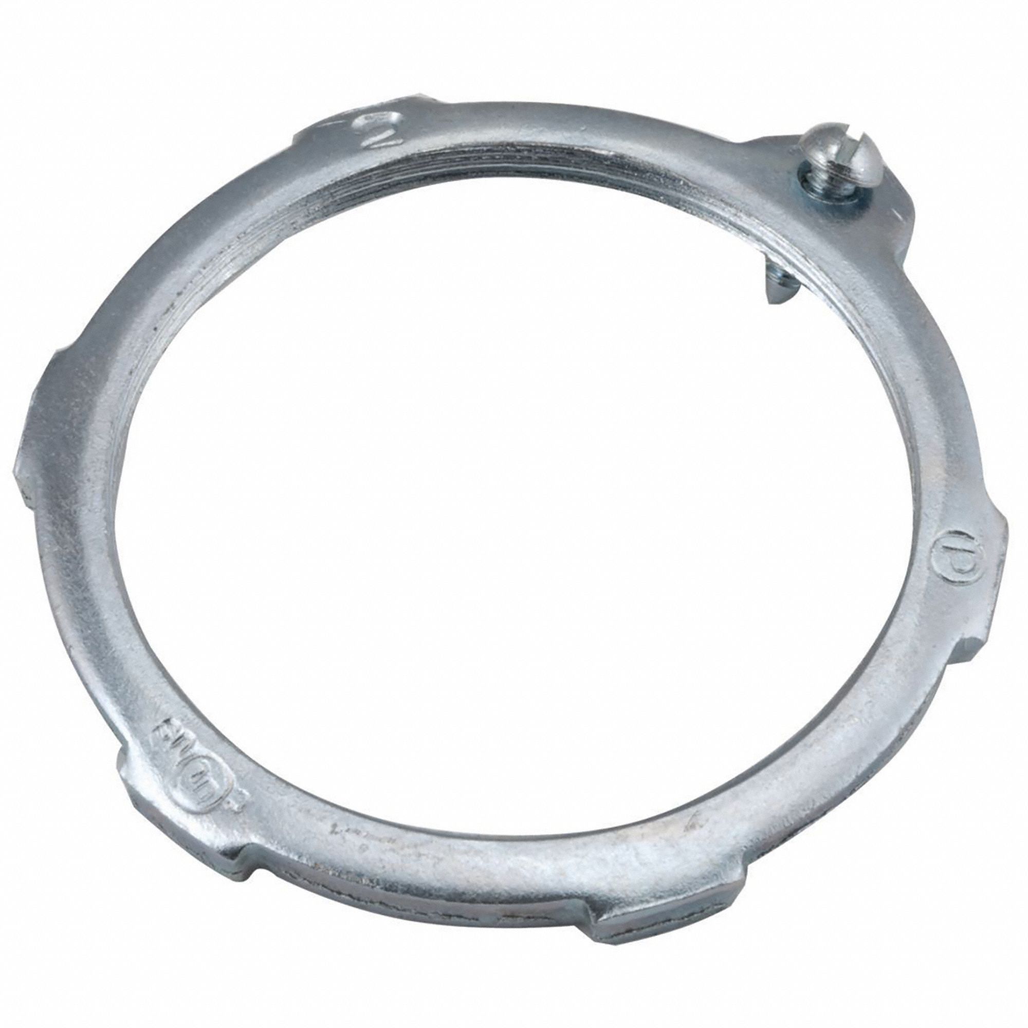 RACO Grounding LockNut for Threaded RMC/IMC 2 in Trade Size, Steel