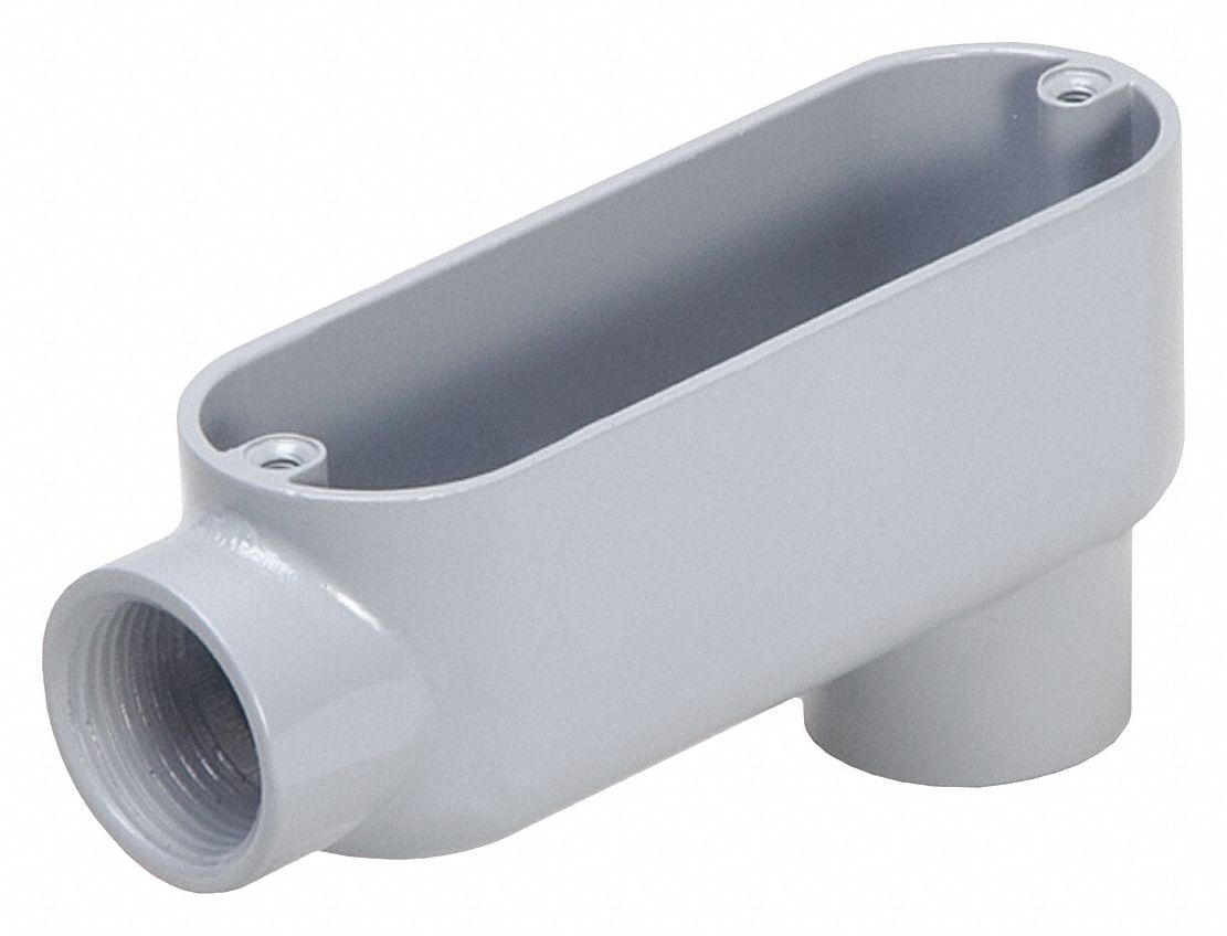 3/4" Rigid Threaded Type "LB" Conduit Bodies, Copper Free Aluminum, M49358