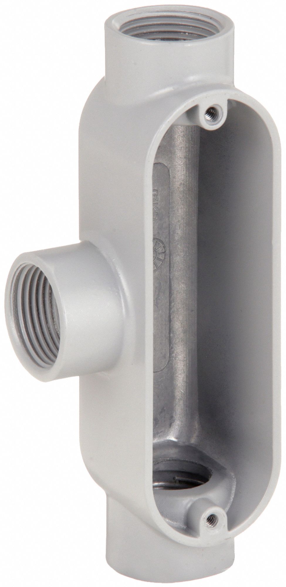 Aluminum, 3/4 in Trade Size, Conduit Outlet Body 52AW05T075 Grainger