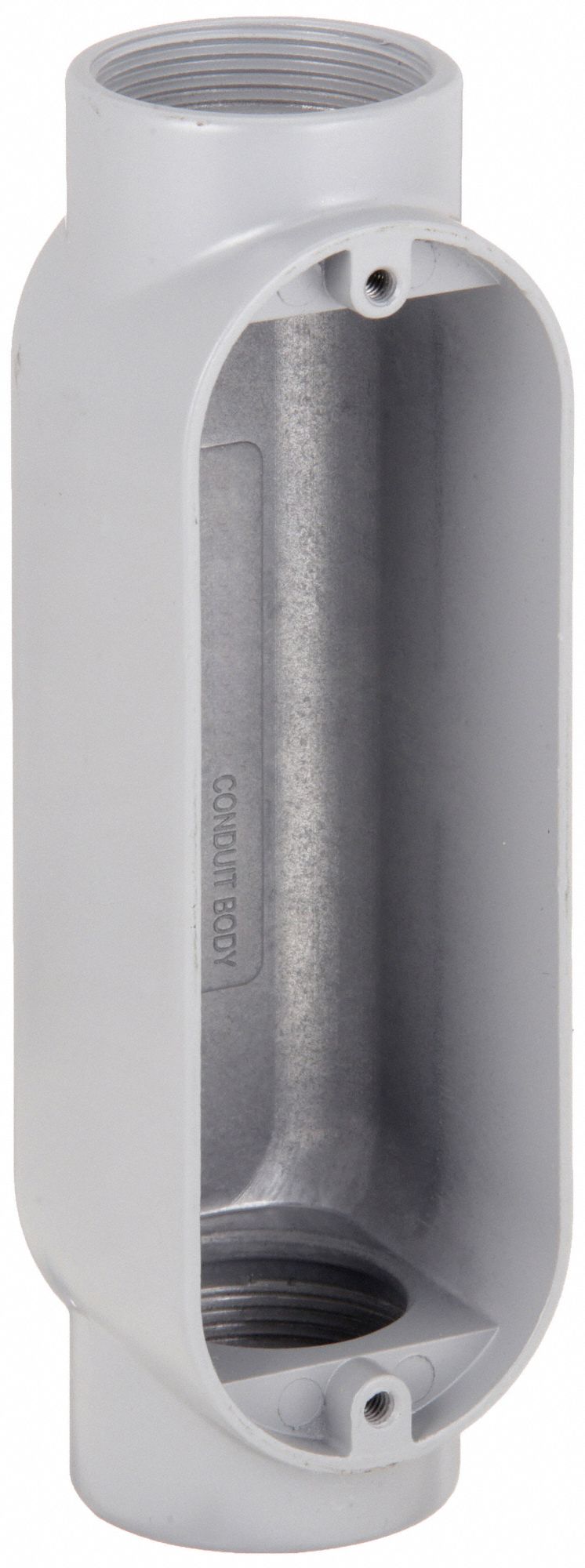 Conduit Outlet Body: Aluminum, 1 1/2 in Trade Size, C Body, 30.8 cu in Body Capacity, Threaded Hub