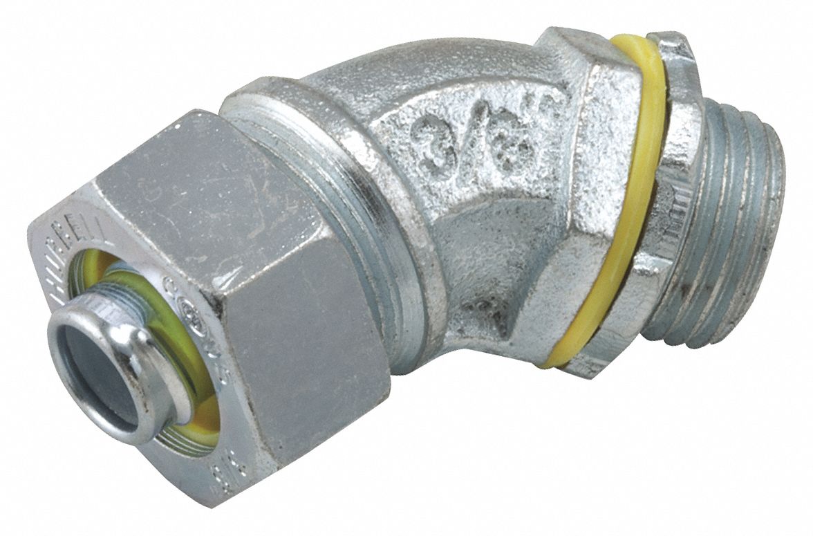 RACO LiquidTight Conduit Fitting Steel/Iron, 1 in Trade Size, Non