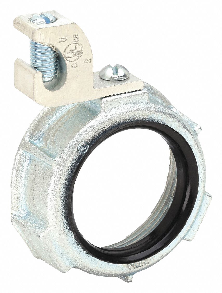 RACO, Iron, Zinc Plated, Grounding Bushing 52AX631215 Grainger