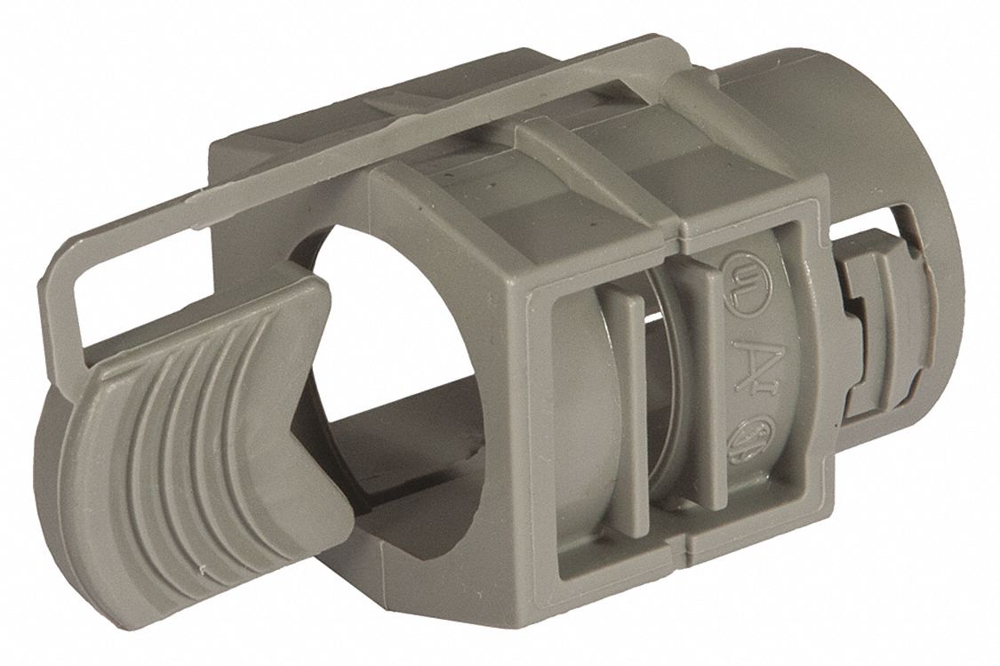 RACO Straight Nonmetallic Sheath Cable Connector, Thermoplastic, 3/4 in