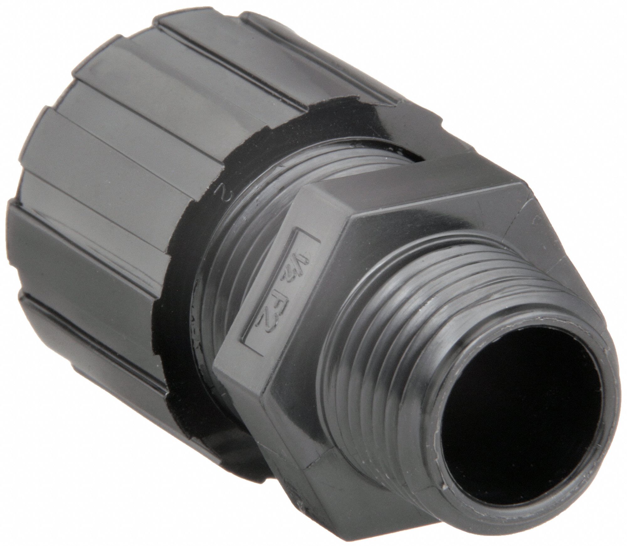 RACO Liquid Tight Cord Connector Nylon, 1/2 in MNPT, 0.25 in to 0.38