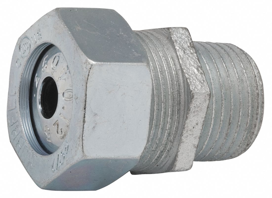 CONNECTOR,STEEL,L STRAIN RELIEF