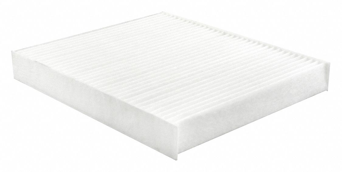 Automotive Air Filter: Panel, Cabin, Cabin Air Filter, Rectangular, Cellulose/Paper