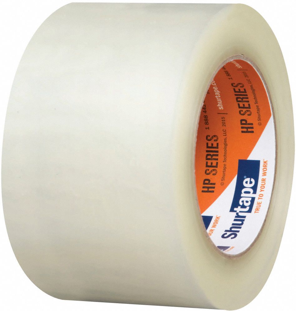 SHURTAPE Carton Sealing Tape 2.5 mil Tape Thick, 3 in x 110 yd, 72 mm