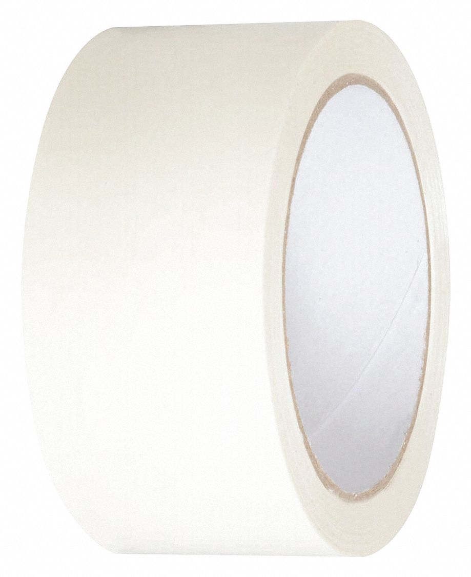 SHURTAPE Packaging Tape, White, Rubber Tape Adhesive, Tape Application ...