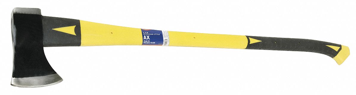 AXE,SINGLE BIT TYPE,CUSHION GRIP HANDLE