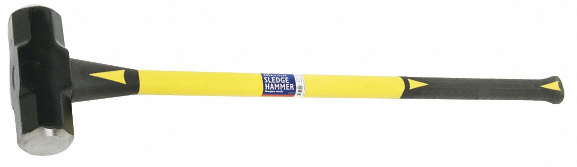 ABILITY ONE 5120-01-598-5650 Double Face Sledge Hammer,35-3/4" L 52CD08