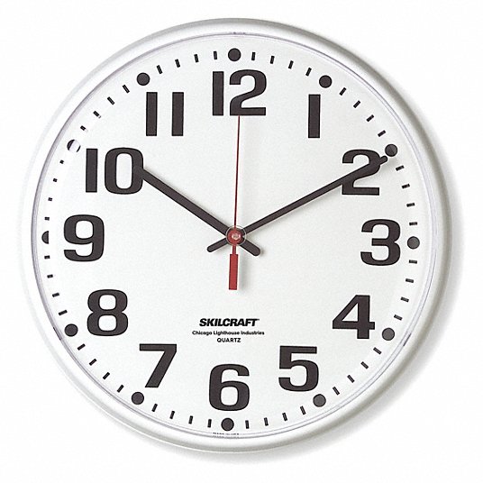 Manual, Quartz Movement, Analog Clock - 52CD30|6645-01-389 Manual, Quartz Movement, Analog Clock - 52CD30|6645-01-389