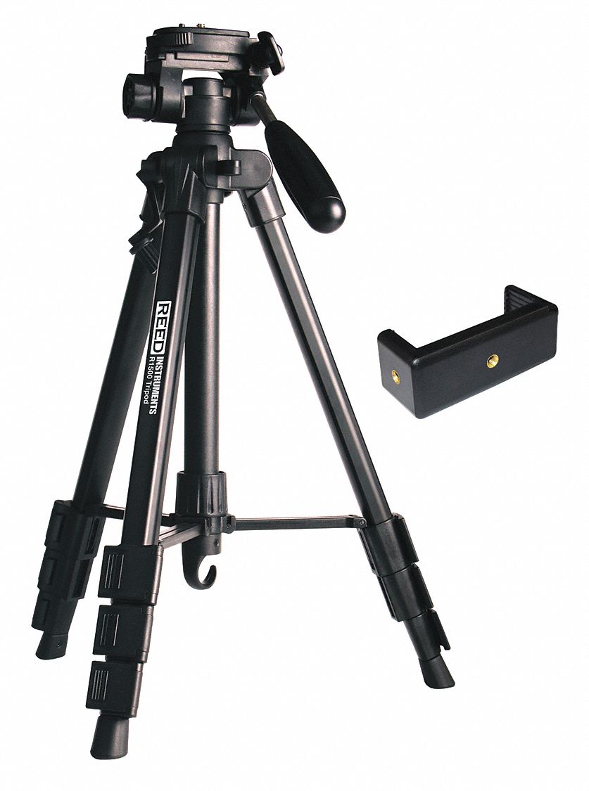 TRIPOD,FLAT HEAD,BLACK,ADJSTBLE,56