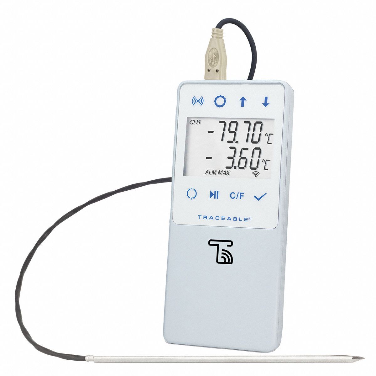 McKesson - Datalogging Refrigerator / Freezer Thermometer with Alarm