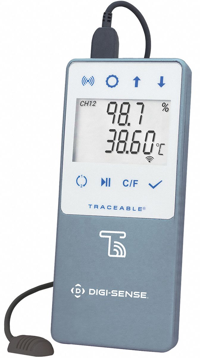 ±0.4°C/±3 Accuracy, MultiPoint Calibration, Data Logging Ambient Hygrometer 52CE486521