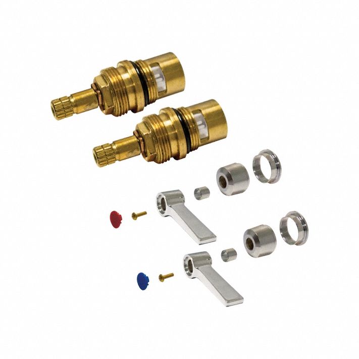 Cartridge: For Advance Tabco Series, Use with Hot/Cold Water, Brass, Brass