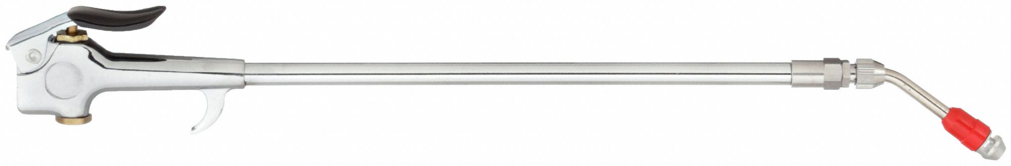 AIR GUN, THUMB-LEVER GRIP, ZINC, 1/4 IN NPT FEMALE, 1 NOZZLE, STANDARD NON-SAFETY, STRAIGHT