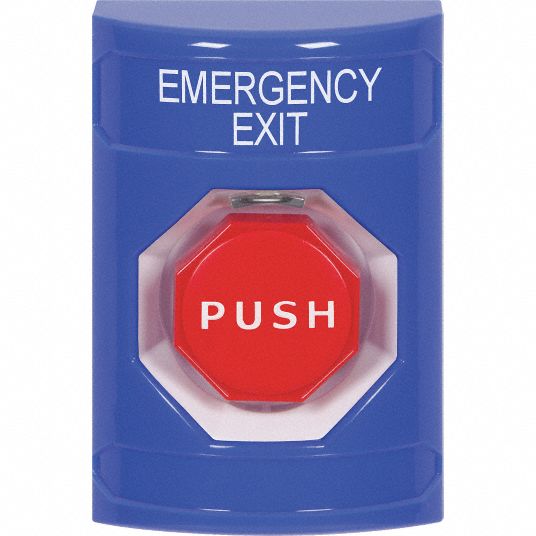 SAFETY TECHNOLOGY INTERNATIONAL Emergency Exit Push Button, Pneumatic