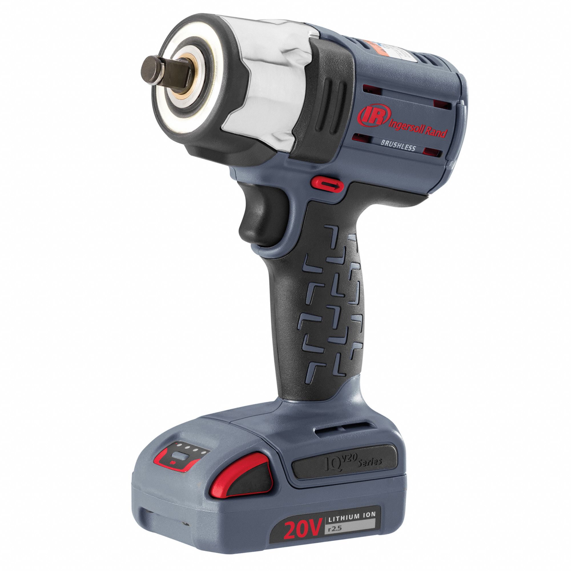 INGERSOLL RAND Cordless Impact Wrench 3/8 in Square Drive Size, 365 ft