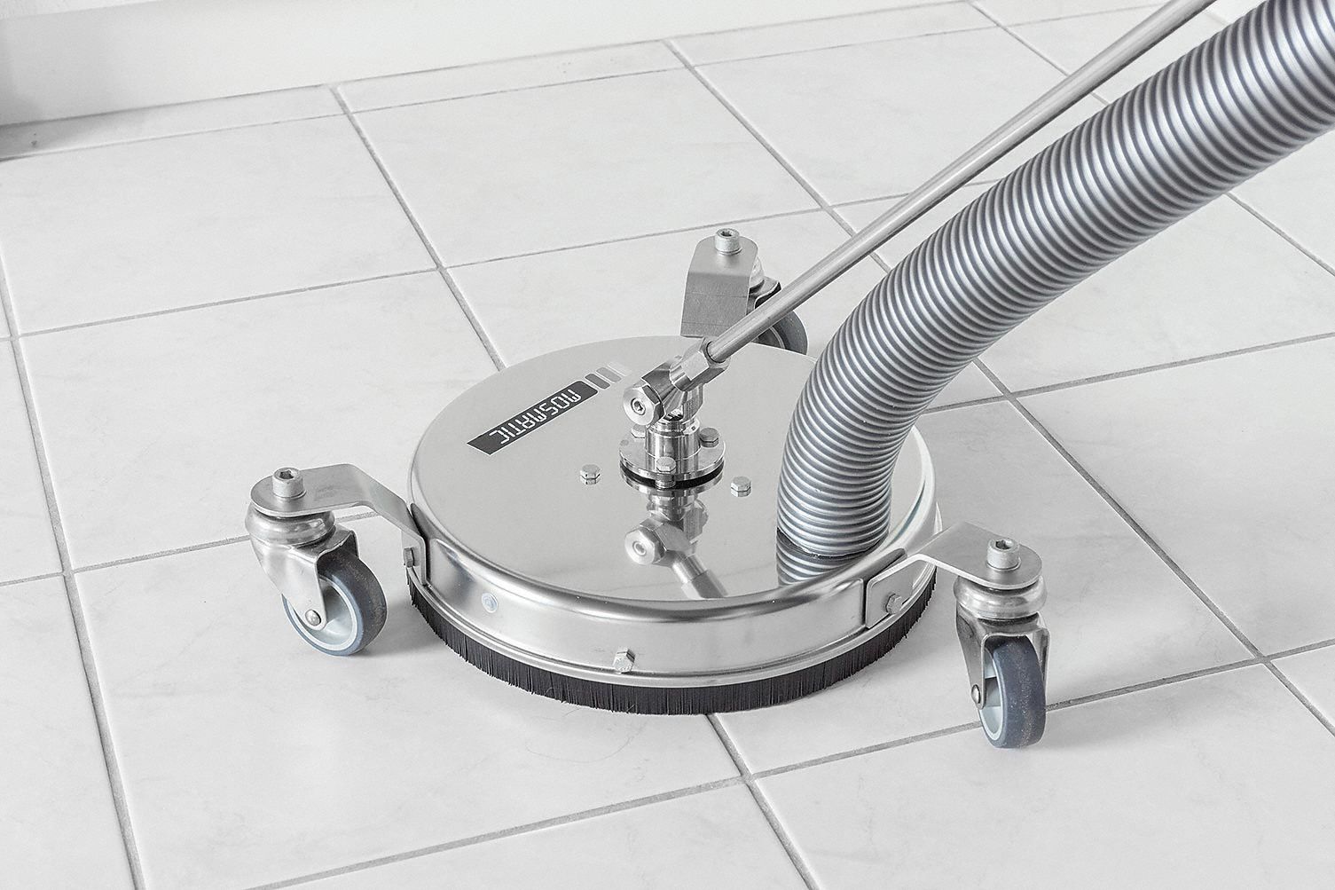 MOSMATIC Rotary Surface Cleaner with Handles 12 in Cleaning Path