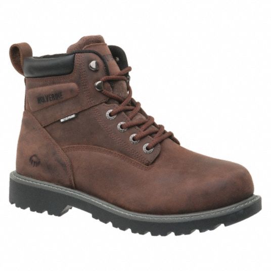 WOLVERINE 6 Inch Work Boot M 12 1 PR